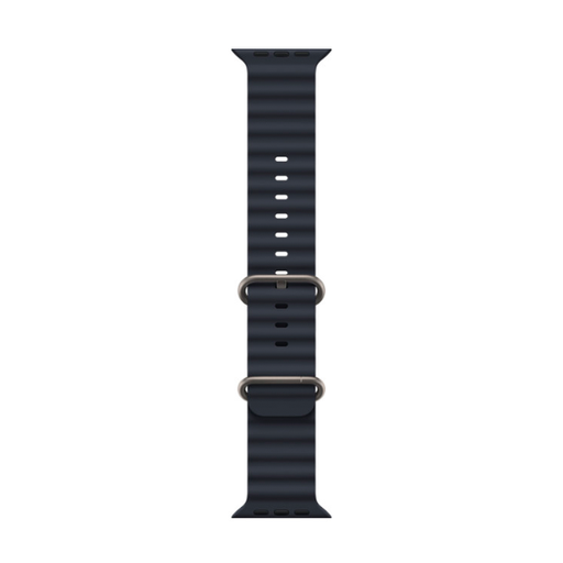 [840000012962] CORREA SILICON TIPO OCEAN APPLE WATCH ULTRA 45-49mm NEGRO