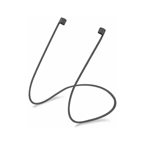 [885126582322] CORREA SUJETADORA MAGNETICA PARA AIRPODS NEGRA