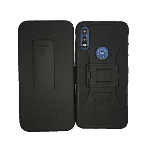 [840000011576] DUAL HOLSTER USO RUDO MOTOROLA MOTO E7 POWER/E7i POWER