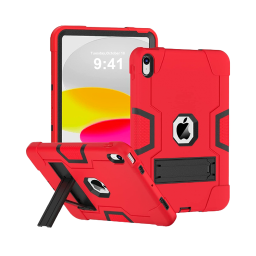 [840000012885] ESTUCHE IPAD 10 (2022) 10.9 ROBOT ROJO/NEGRO