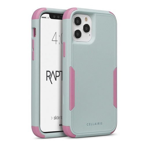 [842932180098] ESTUCHE RAPTURE V2 IPHONE 13 PRO MAX/12 PRO MAX AQUE/ROSA MATTE 83-0002002