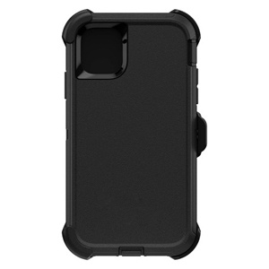 [840000009953] ESTUCHE TIPO DEFENDER IPHONE 11 NEGRO CON CLIP