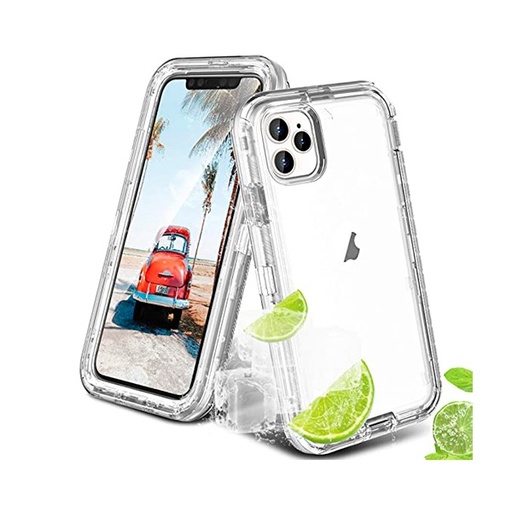 [840000012245] ESTUCHE TIPO DEFENDER IPHONE 11 TRANSPARENTE