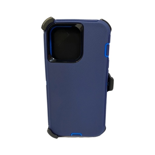 [840000012056] ESTUCHE TIPO DEFENDER IPHONE 13 PRO AZUL CON CLIP