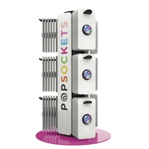 [840000010121] EXHIBIDOR POPSOCKETS ROTATORIO DE 3 NIVELES 2019