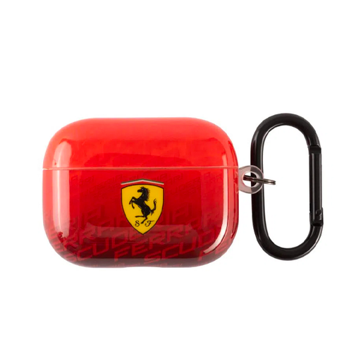 [3666339091170] FUNDA FERRARI SCUDERIA AIRPODS PRO ROJA
