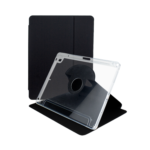 [840000013067] FUNDA LIULI COVER IPAD 7/8/9 10.2/PRO 10.5/AIR 3 C/PORTA PLUMA TRANSPARENTE/NEGRO