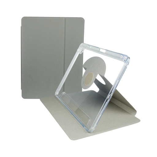 [840000013068] FUNDA LIULI COVER IPAD AIR 4/AIR 5 10.9 C/PORTA PLUMA TRANSPARENTE/GRIS