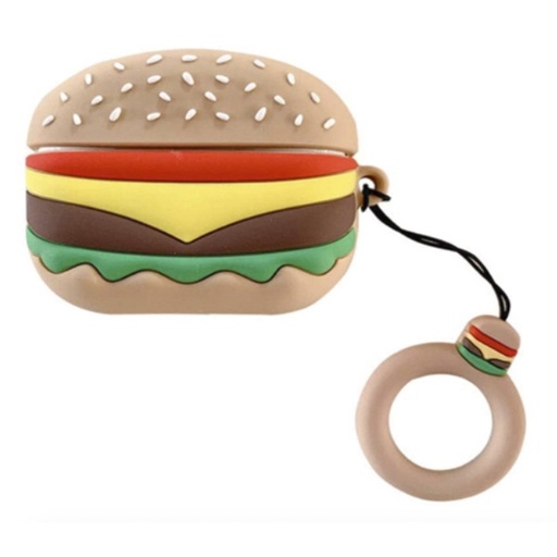 [840000012027] FUNDA SILICON AIRPODS 3 HAMBURGUESA