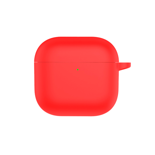 [840000013920] FUNDA SILICON AIRPODS 4 ROJO