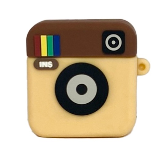[840000012162] FUNDA SILICON AIRPODS INSTAGRAM