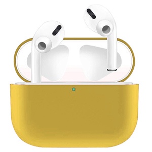 [885126626248] FUNDA SILICON AIRPODS PRO AMARILLO