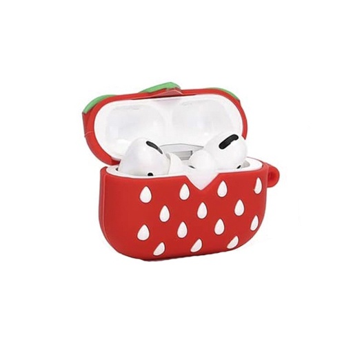 [840000011558] FUNDA SILICON AIRPODS PRO FRESA