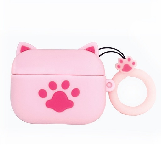 [840000012573] FUNDA SILICON AIRPODS PRO HUELLITA ROSA