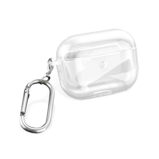 [840000012301] FUNDA SILICON AIRPODS PRO TRANSPARENTE