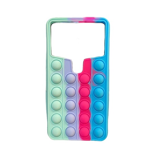 [840000011515] FUNDA SILICON POP IT UNIVERSAL 5.3 A 5.6 IN VERDE/AZUL