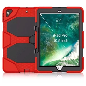 [840000010542] FUNDA TIPO SURVIVOR IPAD PRO 10.5/AIR 3 ROJA