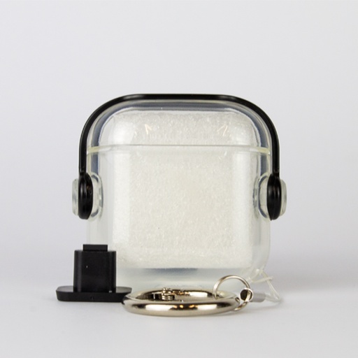 [840000014001] FUNDA TPU RIGIDO CON AUDIFONOS NEGRO AIRPODS PRO 2