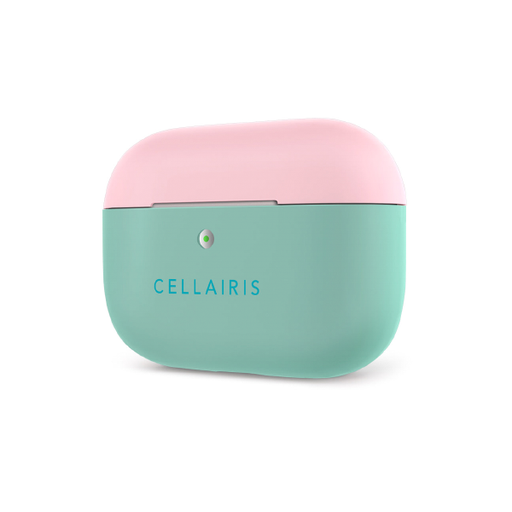 [842932169611] KIT DE FUNDA Y ACCESORIOS PARA AIRPODS PRO ROSA/VERDE 12-0004028R