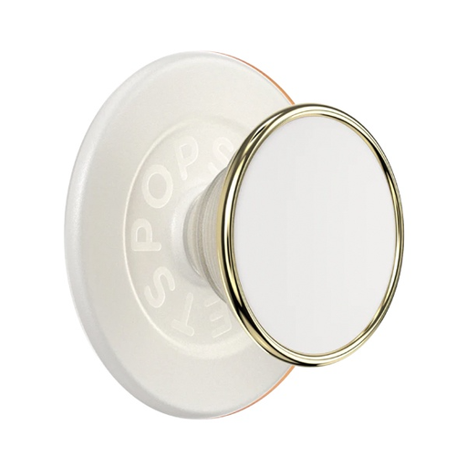 [808938] POPGRIP CIRCULAR MAGSAFE ENML COCONUT CREME