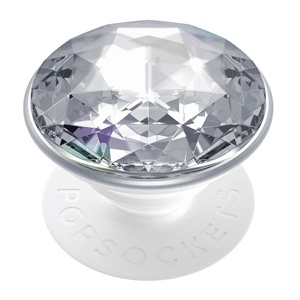 [842978138916] POPSOCKETS ORIGINAL 2G DISCO CRYSTAL SILVER