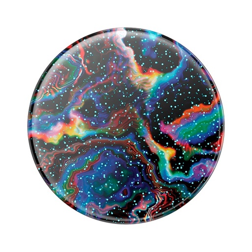 [840173723258] POPSOCKETS ORIGINAL 2G GLITTER-RAINBOW VOID