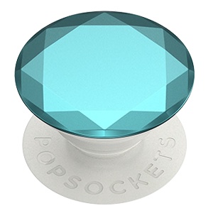 [842978166957] POPSOCKETS ORIGINAL 2G MET DIAMOND AQUARIUS BLUE