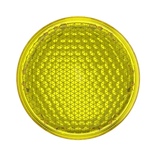 [840173723869] POPSOCKETS ORIGINAL 2G REFLECTIVE CAUTION YELLOW TRANSLUCENT