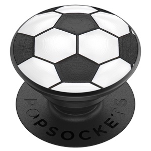 [842978171500] POPSOCKETS ORIGINAL 2G SOCCER BALL UP INLAY