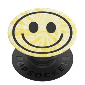 [840173705001] POPSOCKETS ORIGINAL 2G TIE DYE SMILEY
