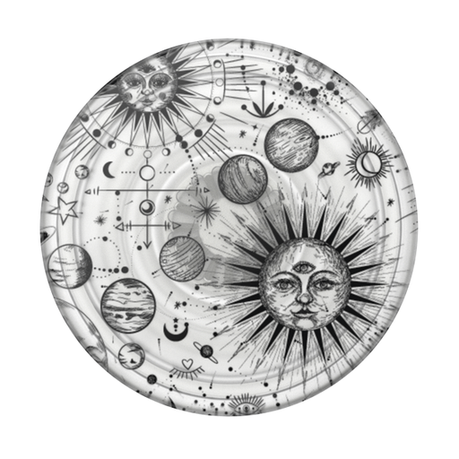 [840173728482] POPSOCKETS ORIGINAL 2G TRANSLUCENT COSMIC SUN