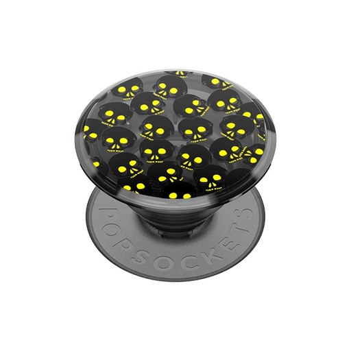 [840173720141] POPSOCKETS ORIGINAL 2G TRNSL BK SKULL YEAH