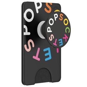 [842978185422] POPWALLET PLUS ORIGINAL 2G LOGO BLACK