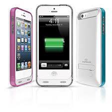 [633755126093] POWER CASE IPHONE 5 BLANCO STAND 12609 NAZTECH