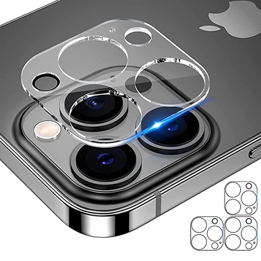 [840000012671] PROTECTOR CAMARA CRISTAL TEMPLADO IPHONE 14 PRO/14 PRO MAX NEGRO