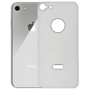 [900000001433] PROTECTOR PANTALLA CRISTAL TEMPLADO TRASERO 5D IPHONE 8 BLANCO