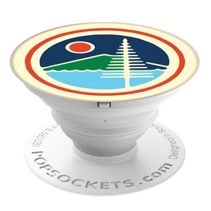 [842978128399] SUJETADOR POPSOCKETS ORIGINAL CAMP BADGE
