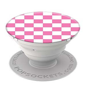 [842978125169] SUJETADOR POPSOCKETS ORIGINAL CHECKER PINK