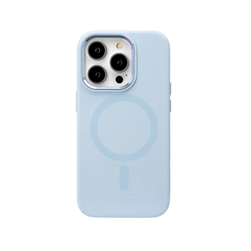 [84-0055005R] CARATULA PUFF PASTRY MAGSAFE IPHONE 15 PRO AZUL CIELO 84-0055005R