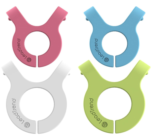 [4712852470516] SET DE CLIPS ORGANIZADOR DE CABLES COLORES LEAD TREND