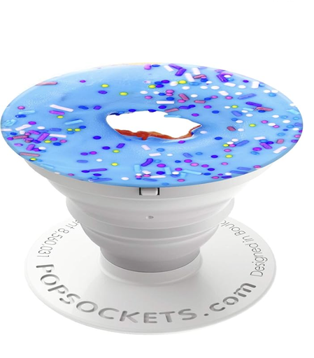 [842978103242] SUJETADOR POPSOCKETS ORIGINAL BLUE DONUT