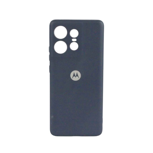 [840000014169] CARATULA SILICON TIPO ORIGINAL C/ LOGO MOTOROLA EDGE 50 PRO NAVY