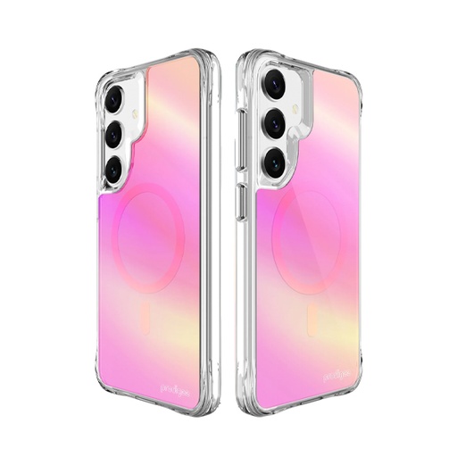 [SGS25U-GLO] CARATULA GLOW + MAG SAMSUNG S25 ULTRA PINK PRODIGEE