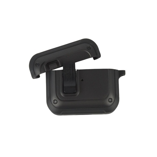 [840000014245] FUNDA IRON MAN AIRPODS 4 NEGRA