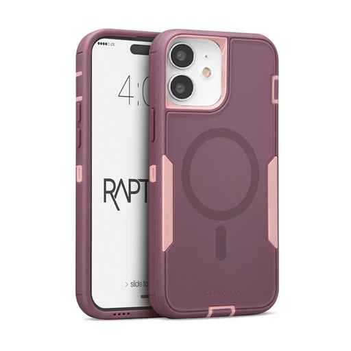 [02-0970003R] CARATULA RAPTURE RUGGED MAGSAFE IPHONE 16 PLUS VINO 02-0970003R