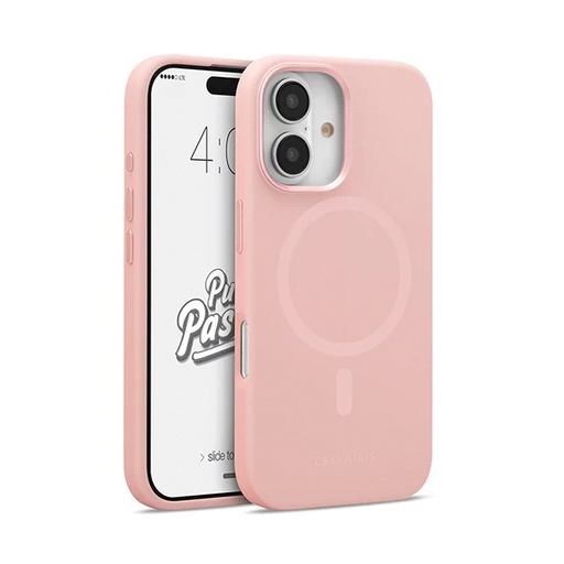 [84-0060002R] CARATULA PUFF PASTRY MAGSAFE IPHONE 16 PLUS ROSA 84-0060002R