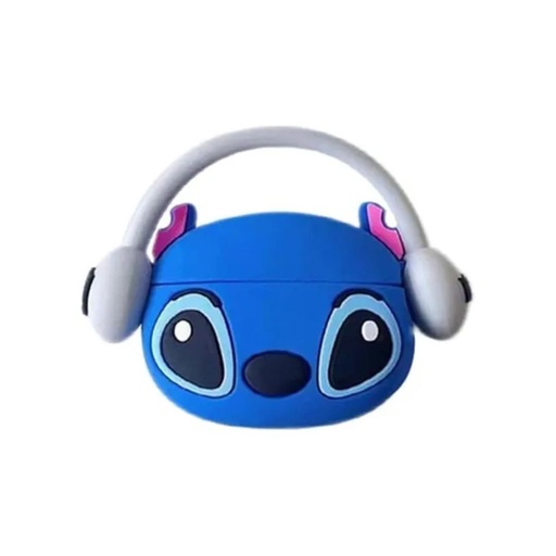 [840000014262] FUNDA SILICON AIRPODS 4 STITCH C/AUDIFONOS