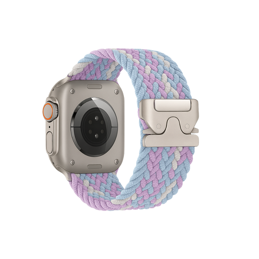 [840000014940] CORREA TRENZADA TIPO UNILOOP APPLE WATCH ULTRA 42mm-49mm AZUL/BLANCO/LILA