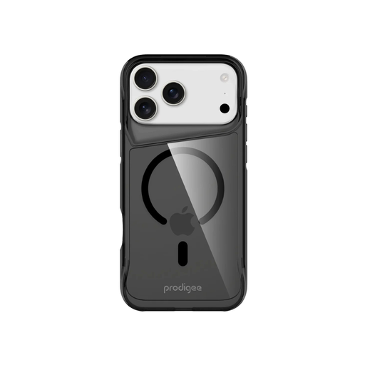 [iPh17P-6.3-SHR-SMK] CARATULA SUPER HERO + MAG IPHONE 17 PRO SMOKE PRODIGEE