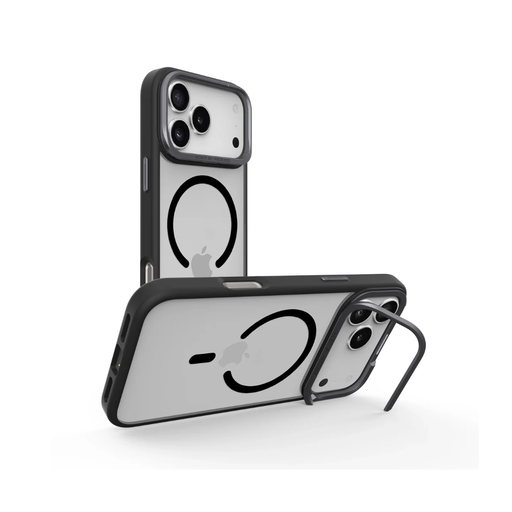 [iPh17P-6.3-KICK-BLK] CARATULA KICKLT + MAG IPHONE 17 PRO BLACK PRODIGEE